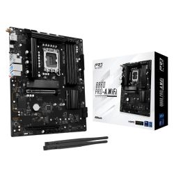 ASRock B860 PRO-A WiFi ATX Motherboard - LGA1851 DDR5 WiFi 6E PCIe 5.0 ASRock B860 PRO-A WiFi ATX Motherboard - LGA1851 DDR5 WiFi 6E PCIe 5.0